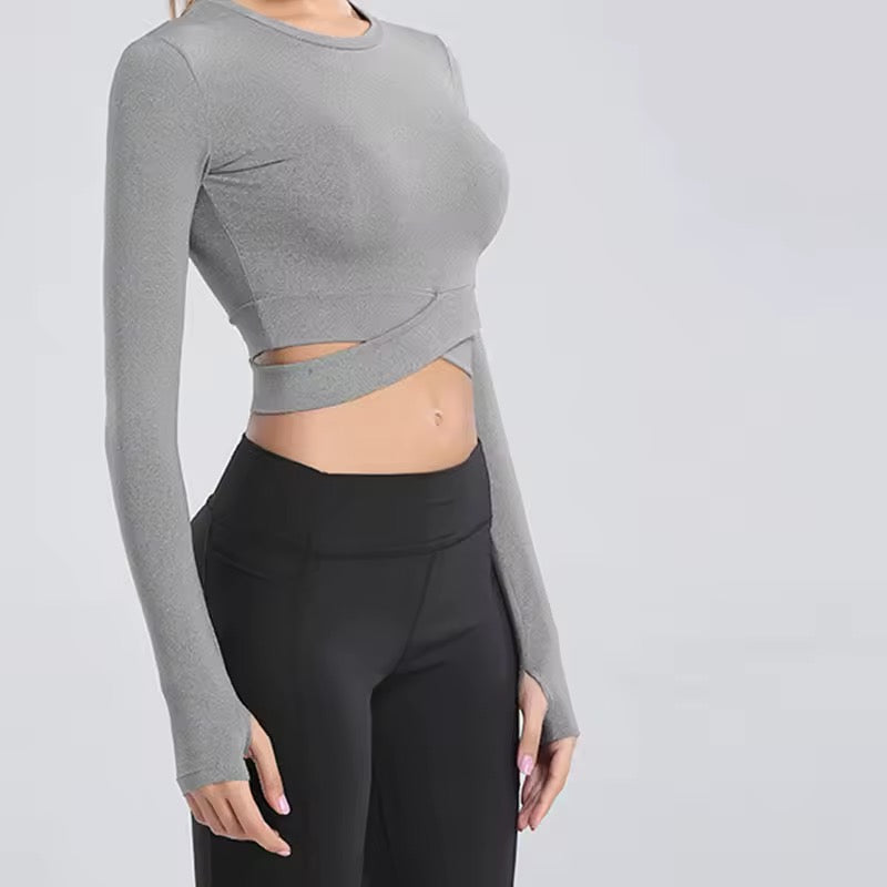 Alvra Seamless Long Sleeve Top
