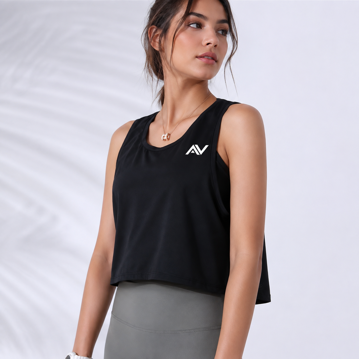 Lunelle Cropped Tank Top