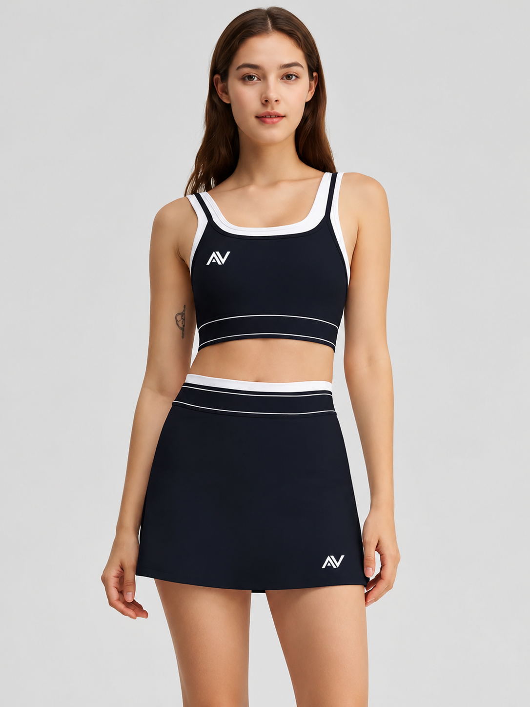 Solene Seamless Skirt Set
