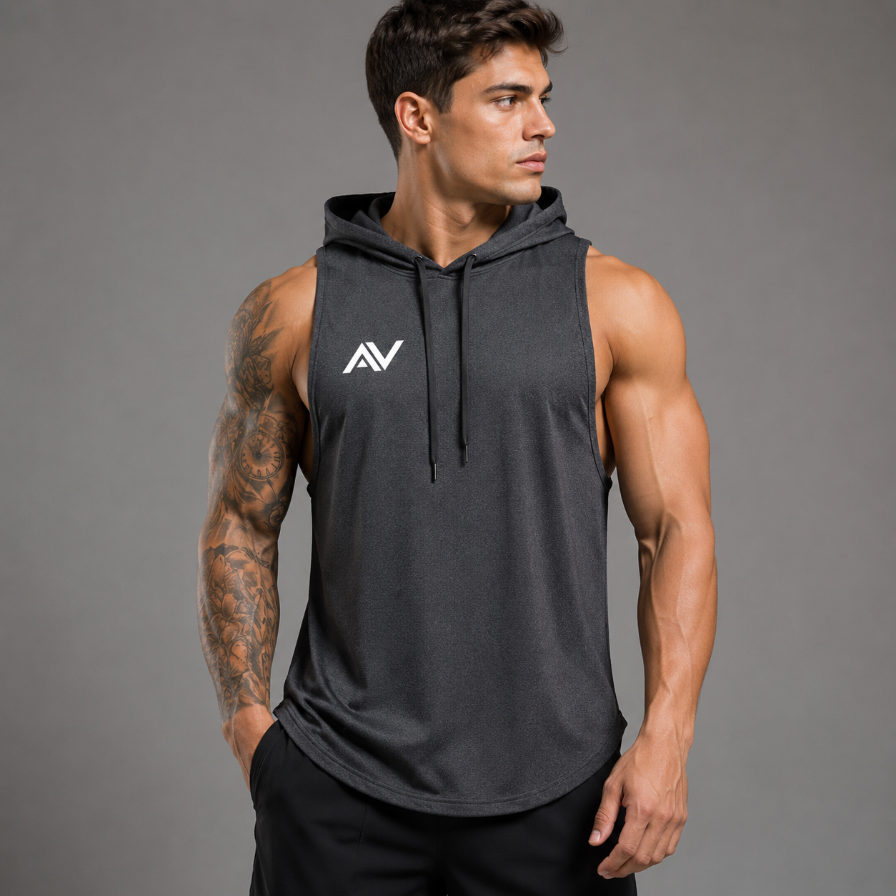 Atlas Sleeveless Hoodie