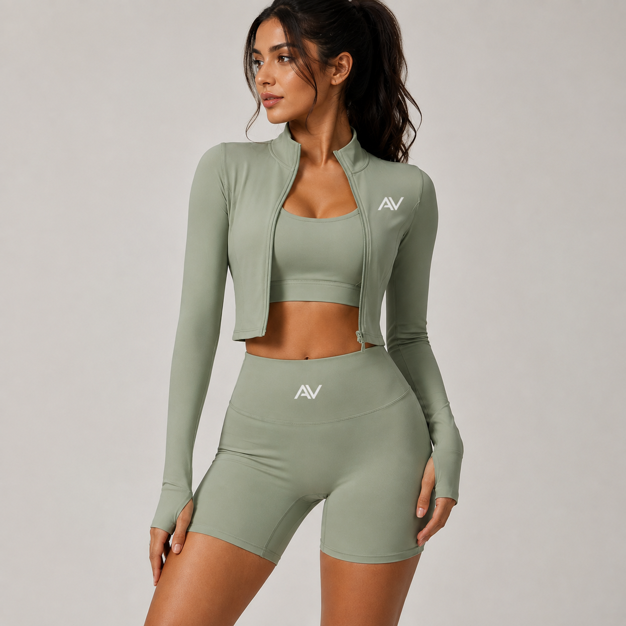 Liora Seamless Set – White