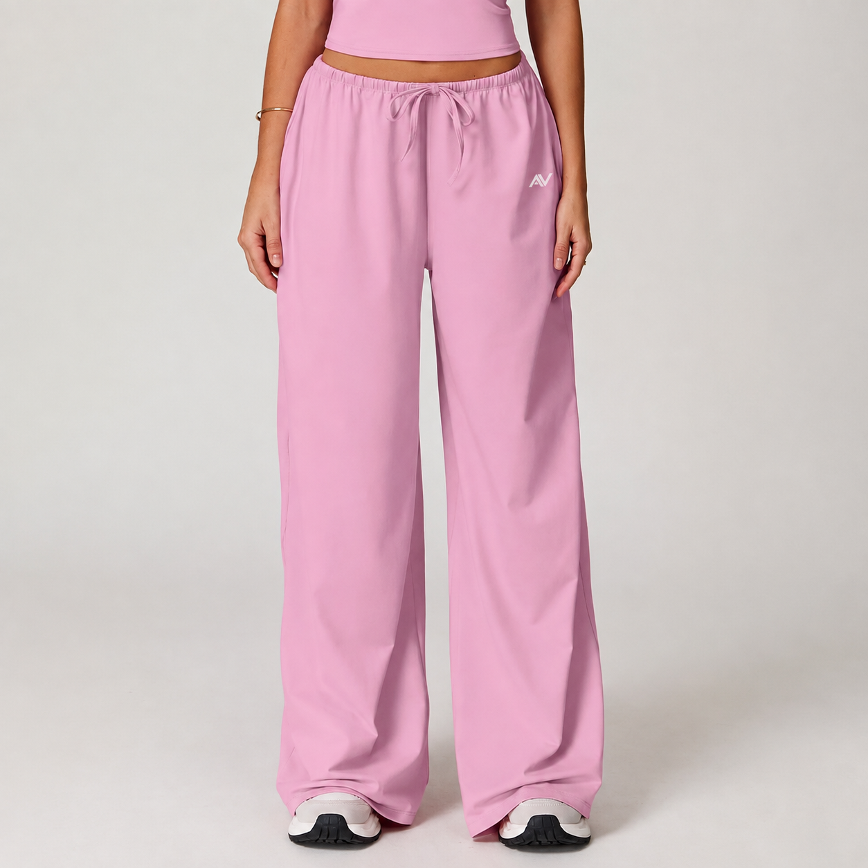 Women's Yoga Wide Leg Pants Draped Loose Casual Trousers Naked Feel Gym Sweatpants with Drawstring Elastic Waist sportswear