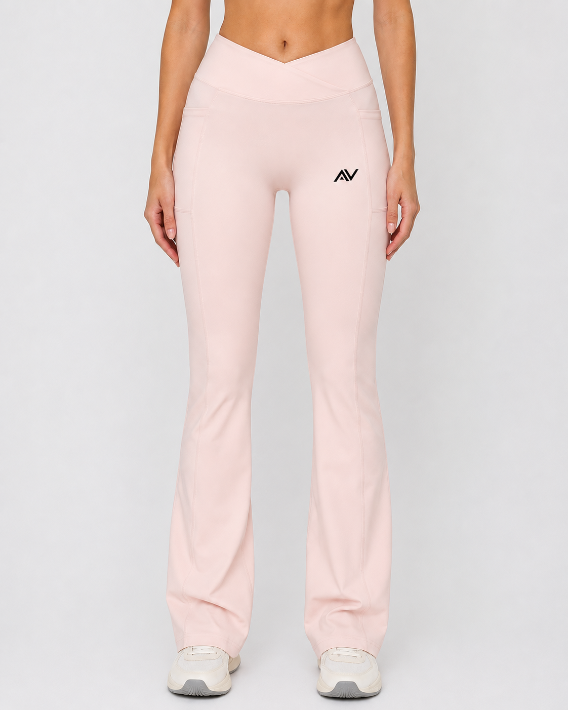 Women's High Waisted Yoga Pants Gym Workout Bell Bottom Trousers Outdoor Casual Flared Wide Leg Pants Running Sports Leggings