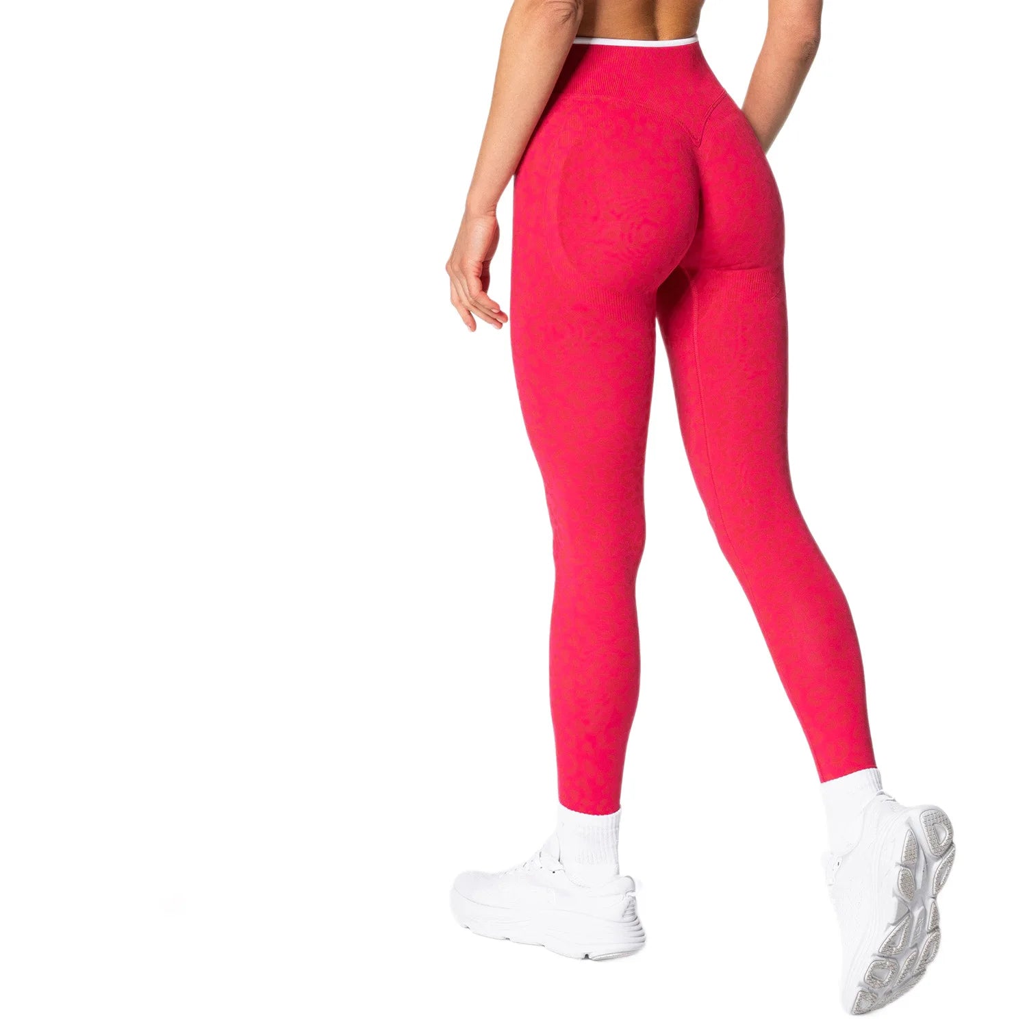 Yoga Pants Seamless Fitness Legging Women Sports Yoga Pant High Waist Ribbed Gym Clothes Fitness Workout Wear Scrunch Bum Tights