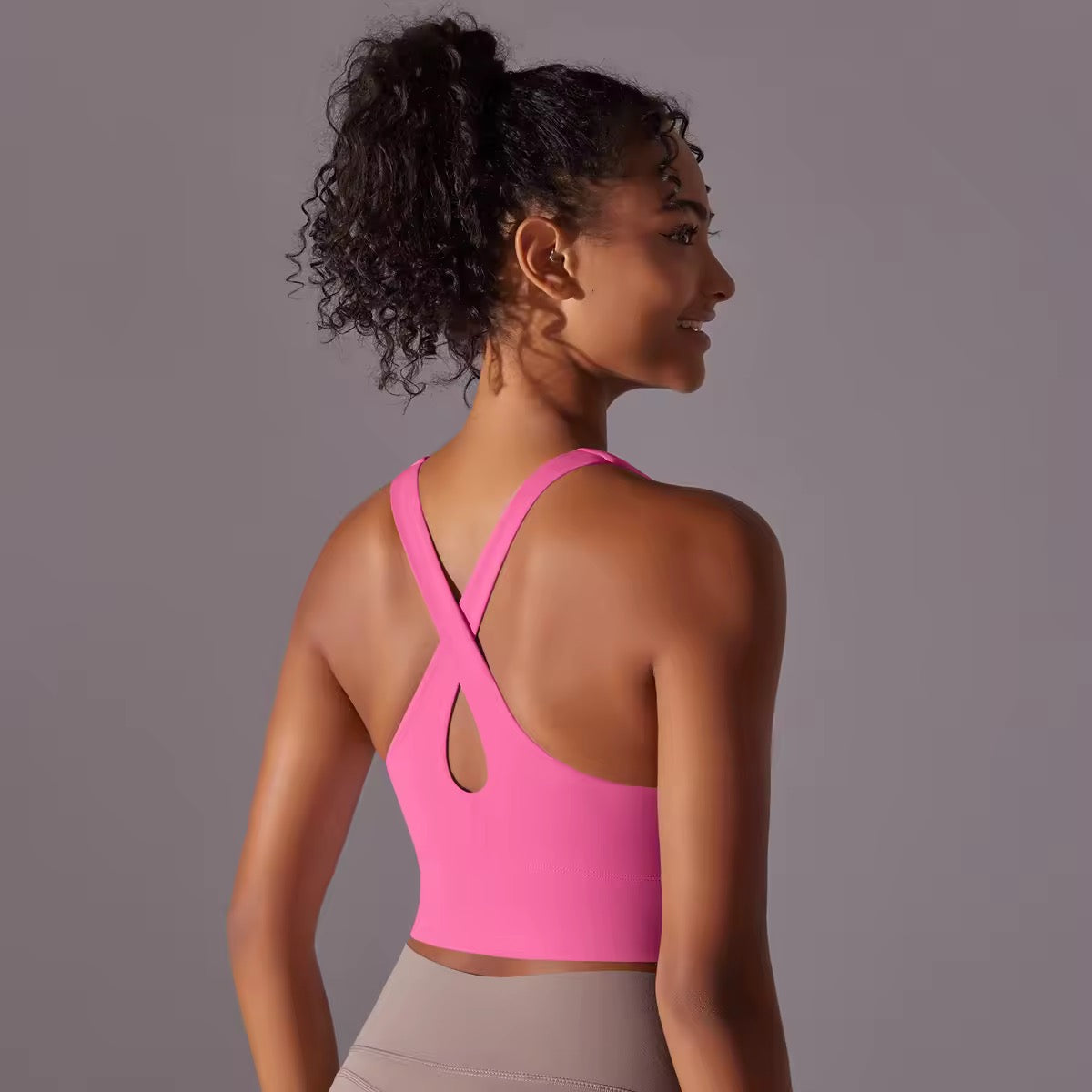 Elara Top – Velvet Pink