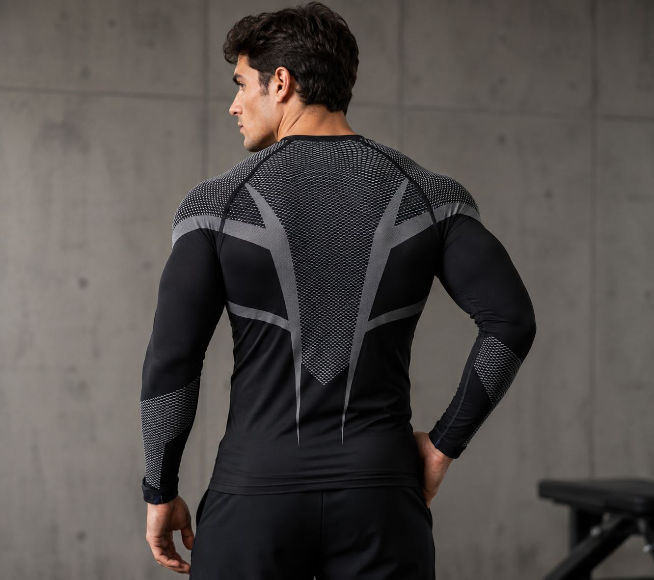 Velox Long Sleeves | Men’s Compression Long Sleeve Shirt