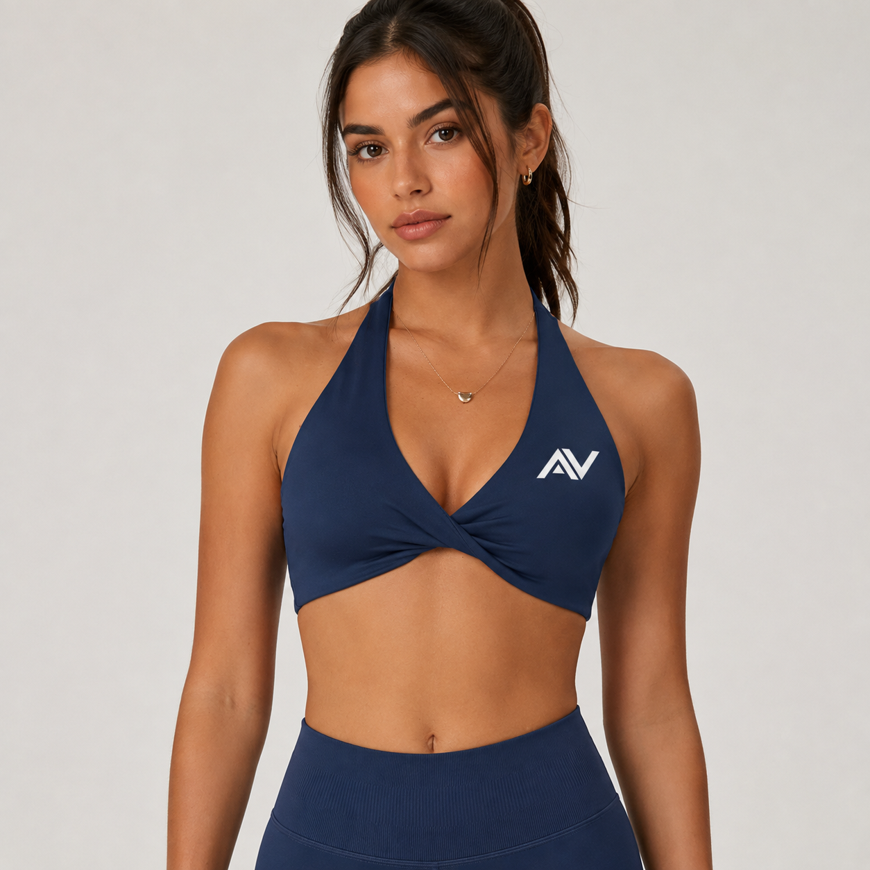 Elva High-Support Sports Bra – Pink