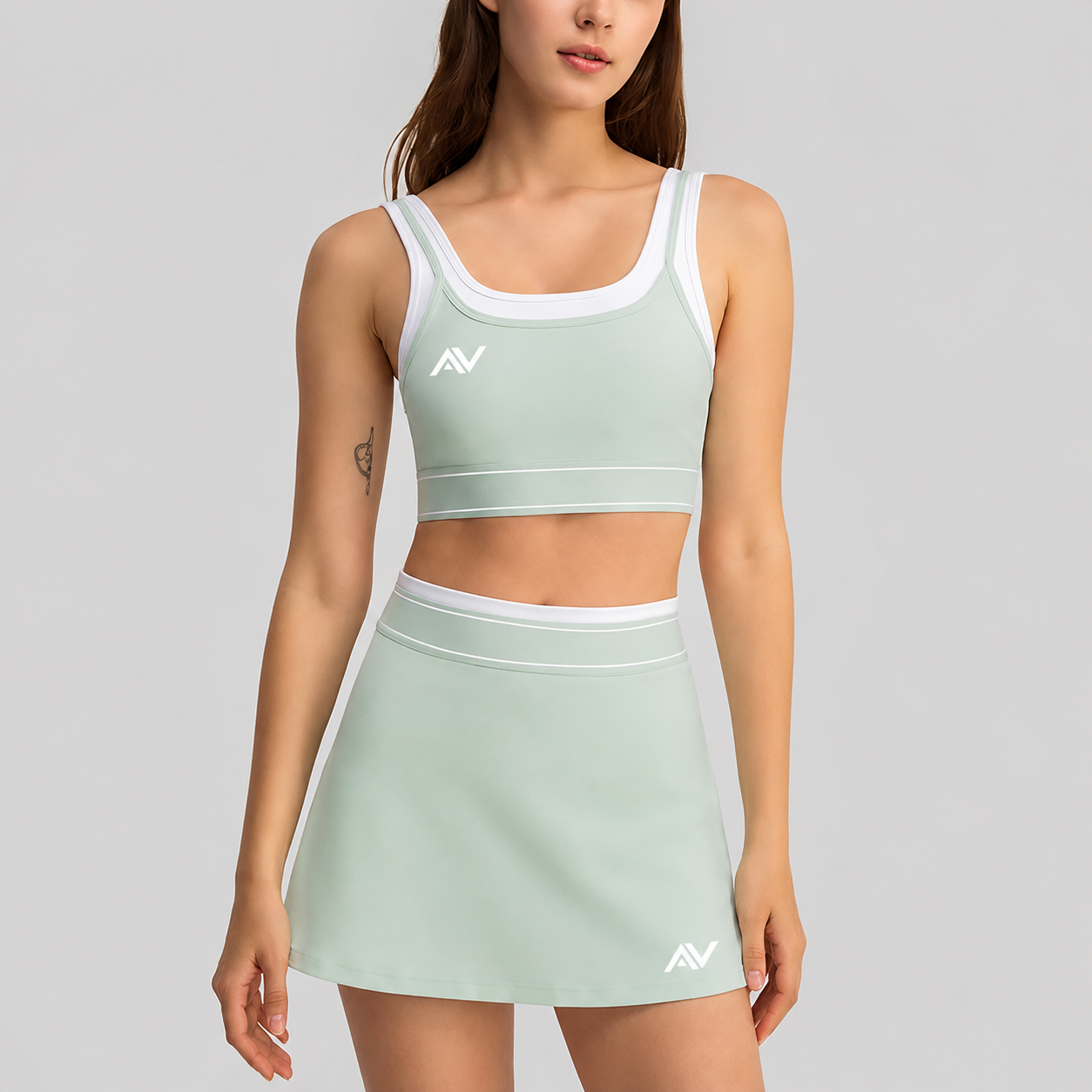 Solene Seamless Skirt Set