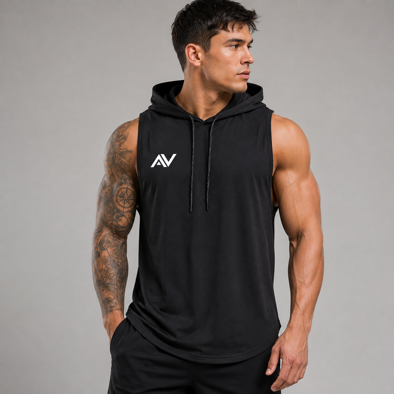 Atlas Sleeveless Hoodie