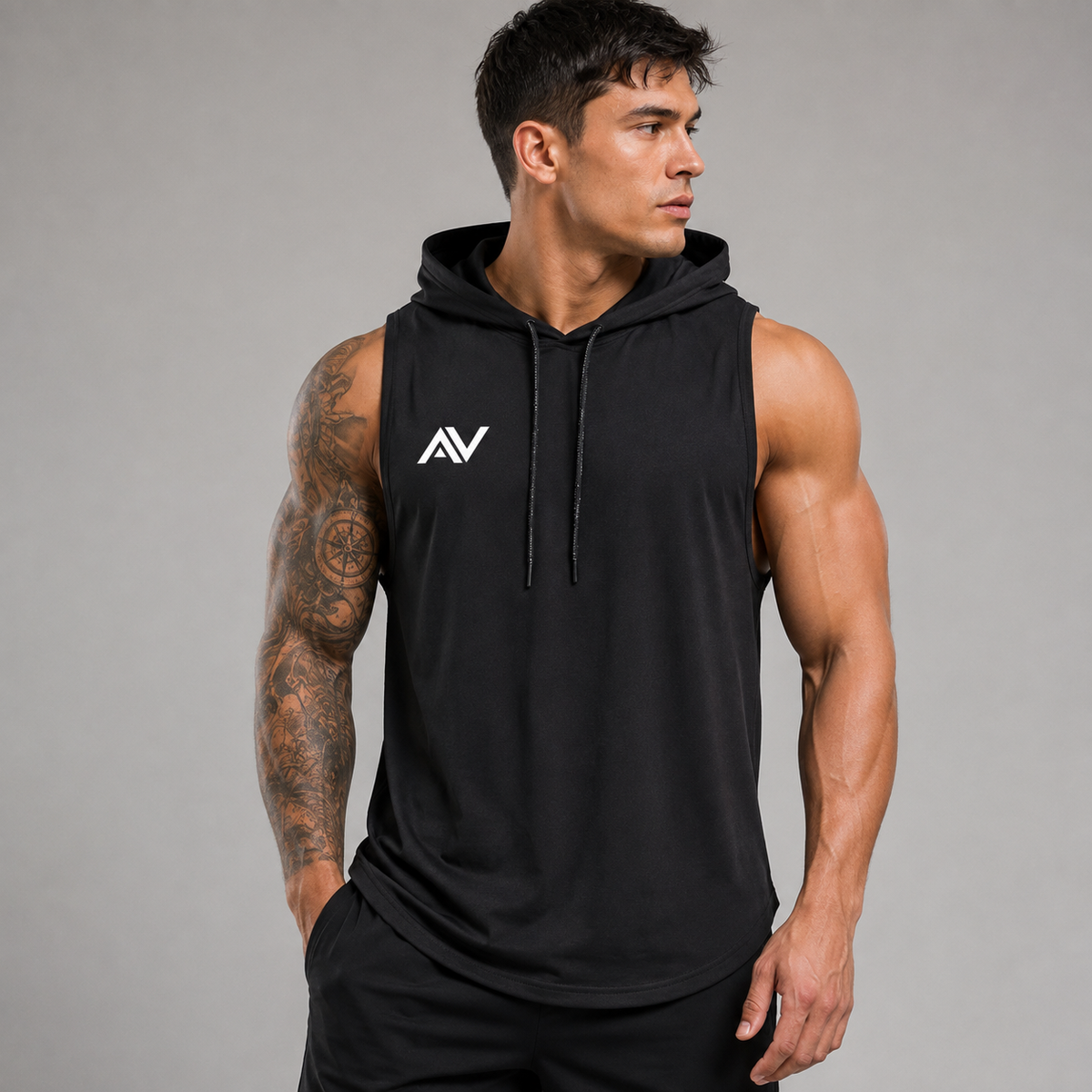 Atlas Sleeveless Hoodie