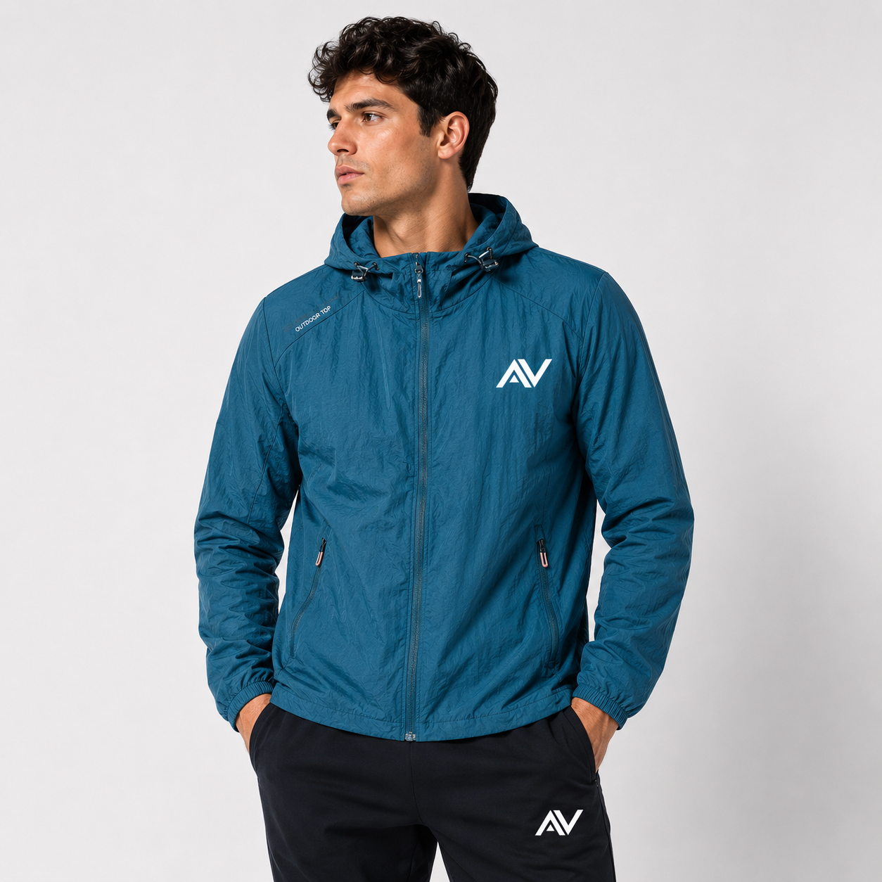 AirShield Men's Jacket – Denim Blue