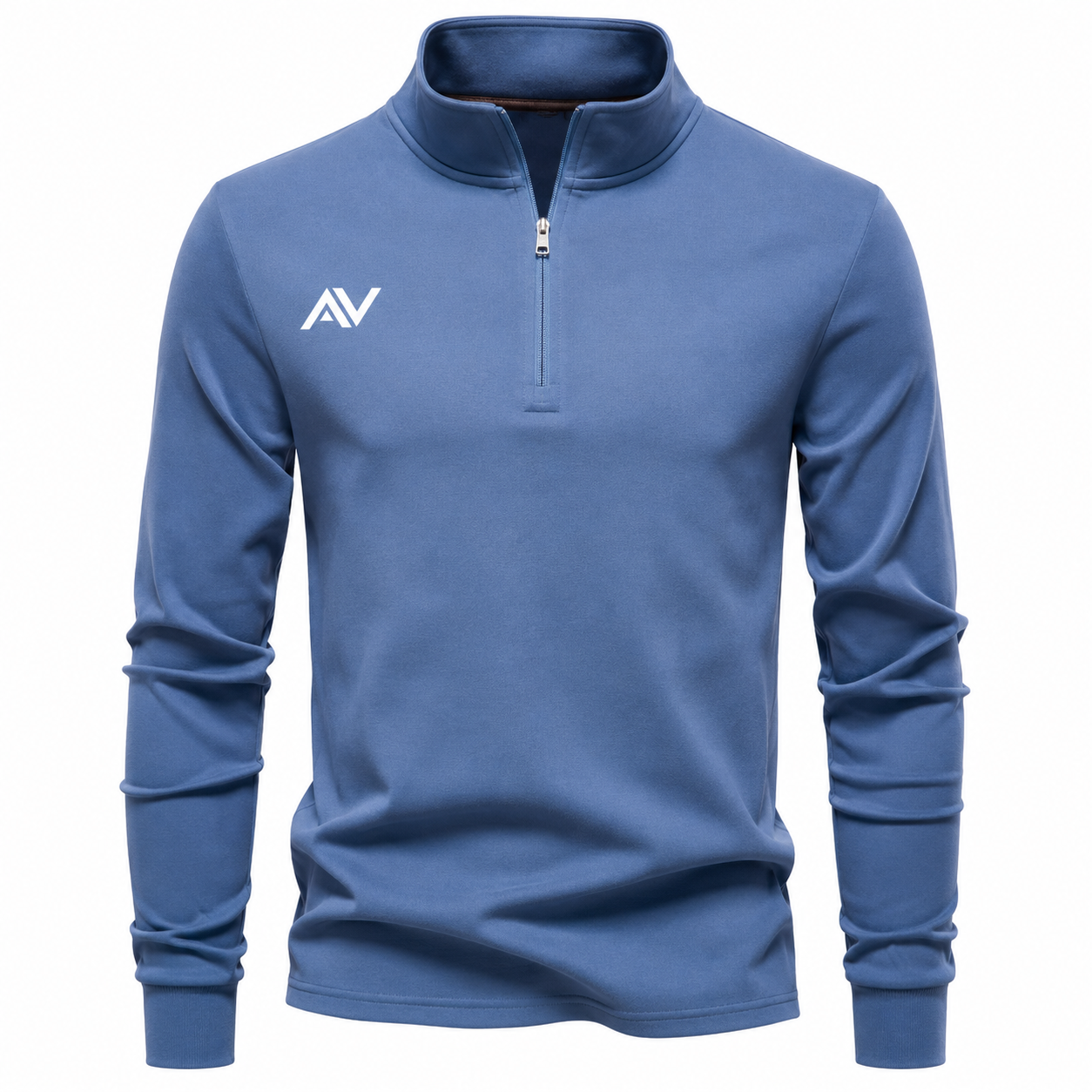 Veyron Men's Long Sleeve Top – Deep Blue