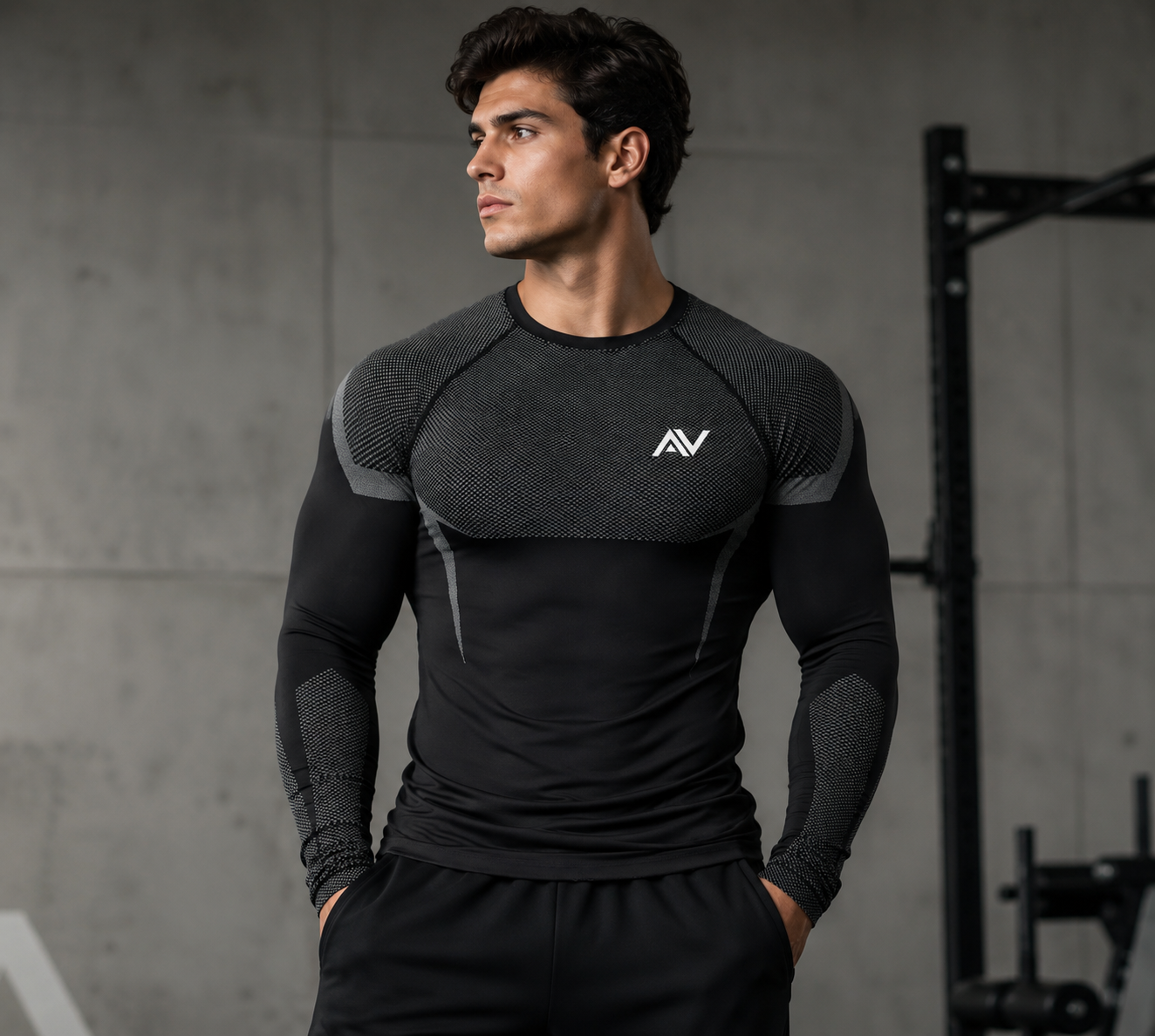Velox Long Sleeves | Men’s Compression Long Sleeve Shirt