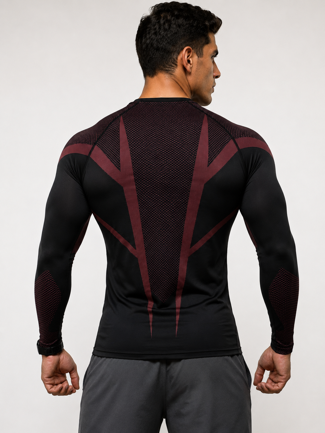Velox Men's Long Sleeve Top – Red II