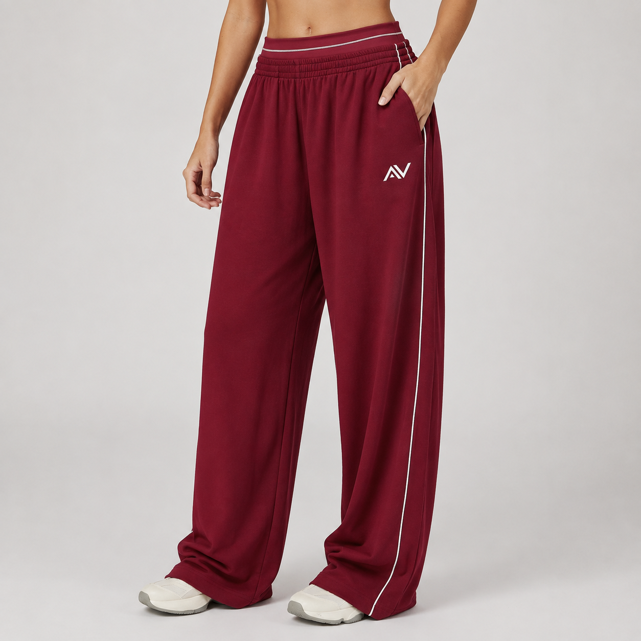 Wide Leg Trousers Yoga Pants for Women High Waisted Loose Gym Workout Sweatpants Female Fitness Sports Leggings Yoga Trousers
