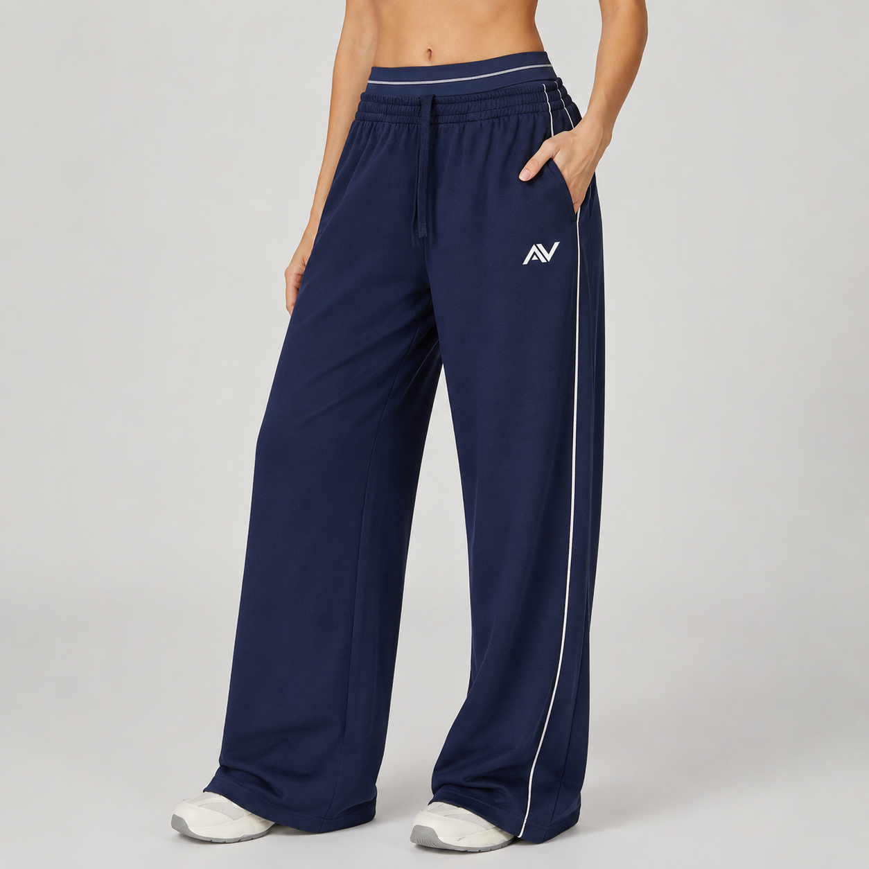 Wide Leg Trousers Yoga Pants for Women High Waisted Loose Gym Workout Sweatpants Female Fitness Sports Leggings Yoga Trousers