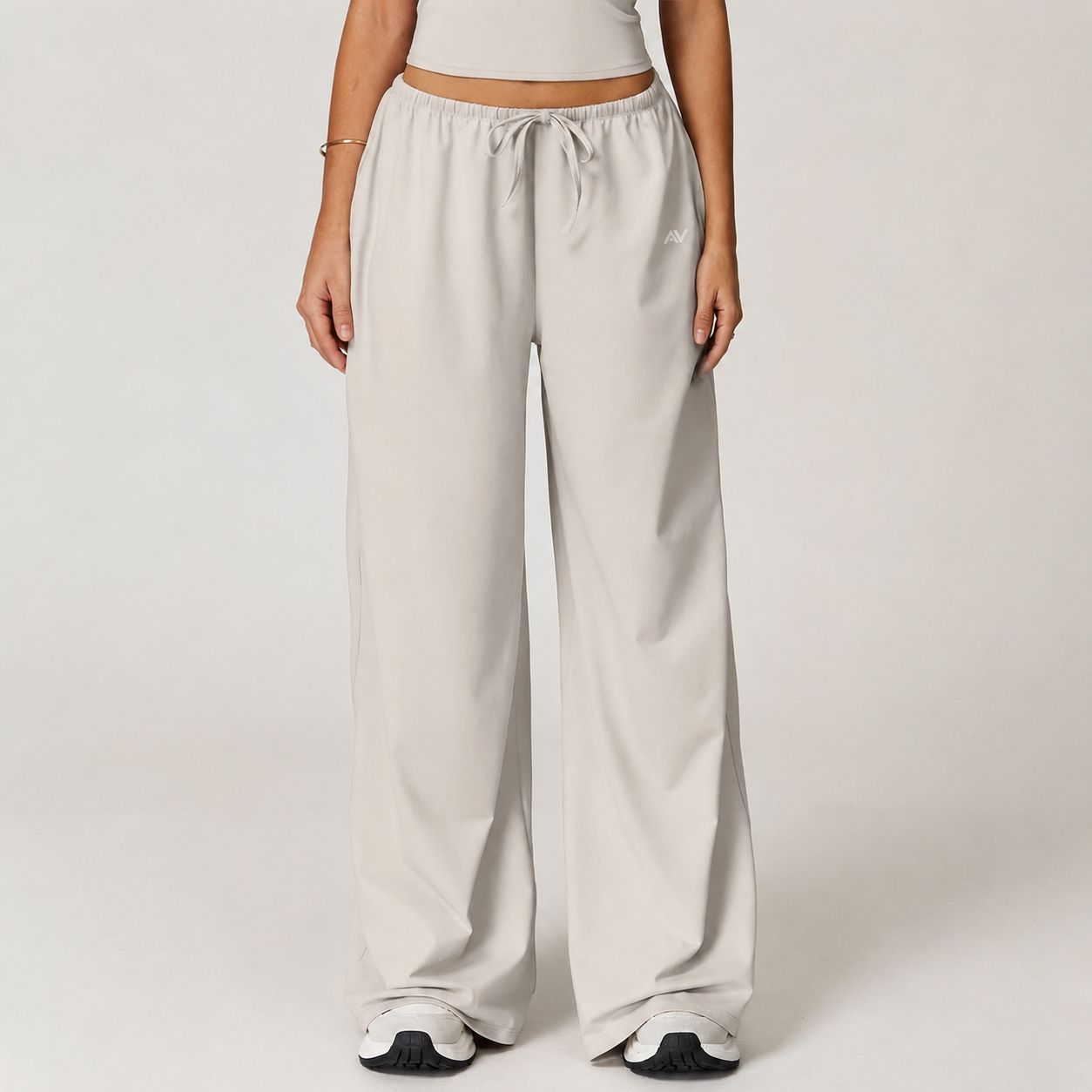 Women's Yoga Wide Leg Pants Draped Loose Casual Trousers Naked Feel Gym Sweatpants with Drawstring Elastic Waist sportswear