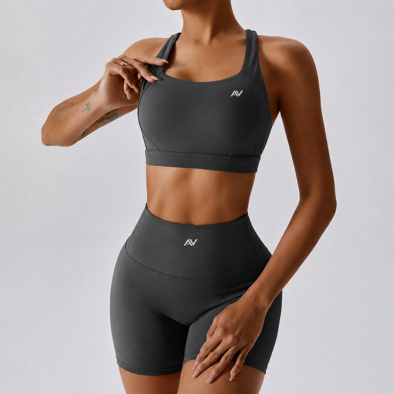 Spring Women's Yoga Outfit Set - Quick Dry Naked Feeling Sports Wear for Gym Training, Morning Running & Fitness Workout Clothes