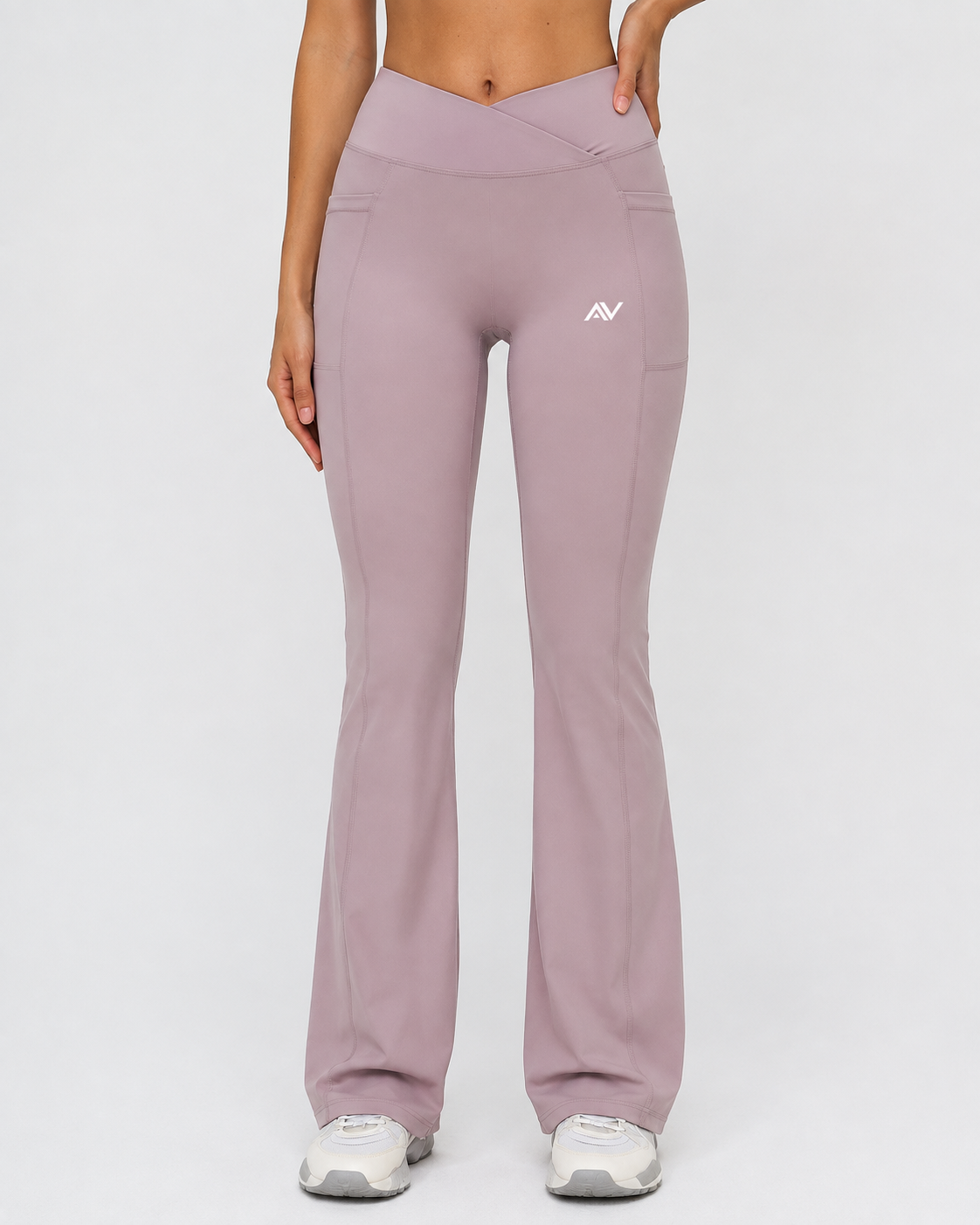 Women's High Waisted Yoga Pants Gym Workout Bell Bottom Trousers Outdoor Casual Flared Wide Leg Pants Running Sports Leggings